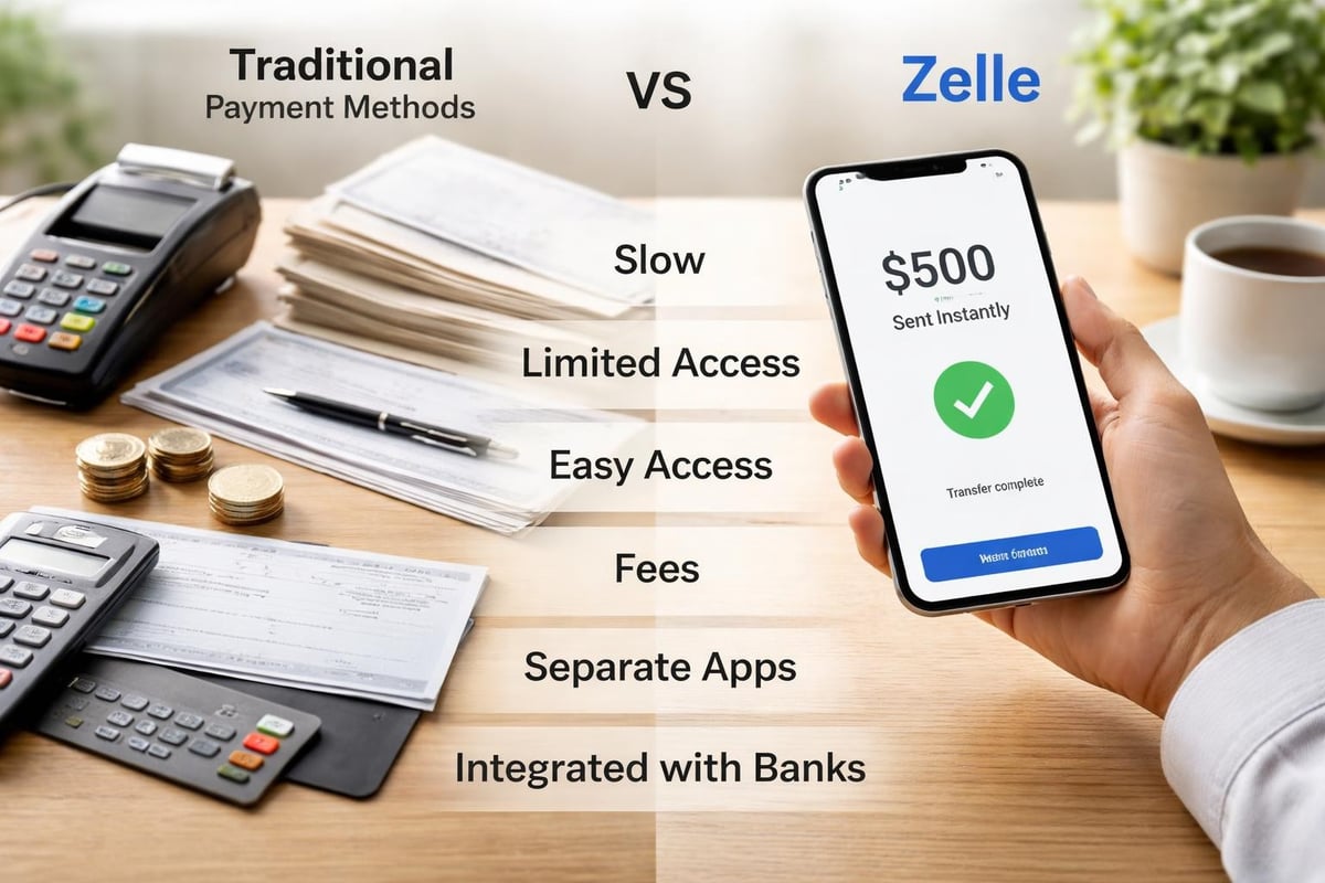 Zelle transaction benefits