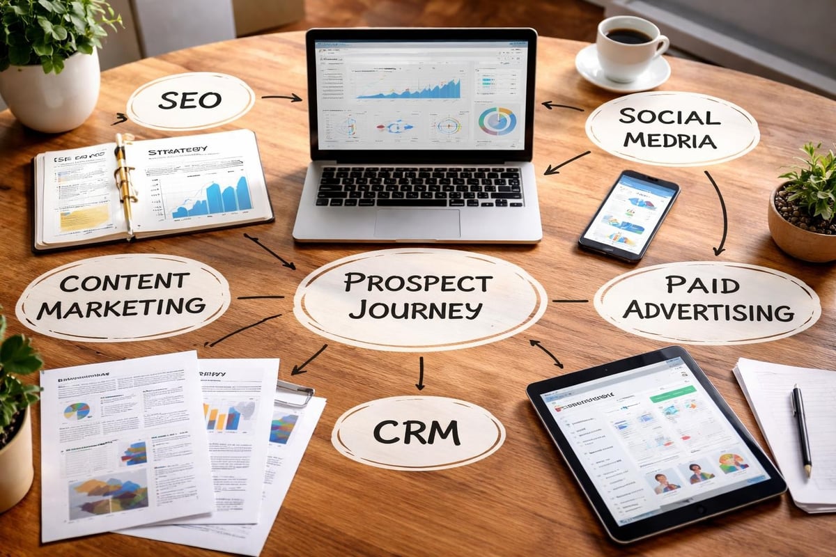 Marketing integration diagram