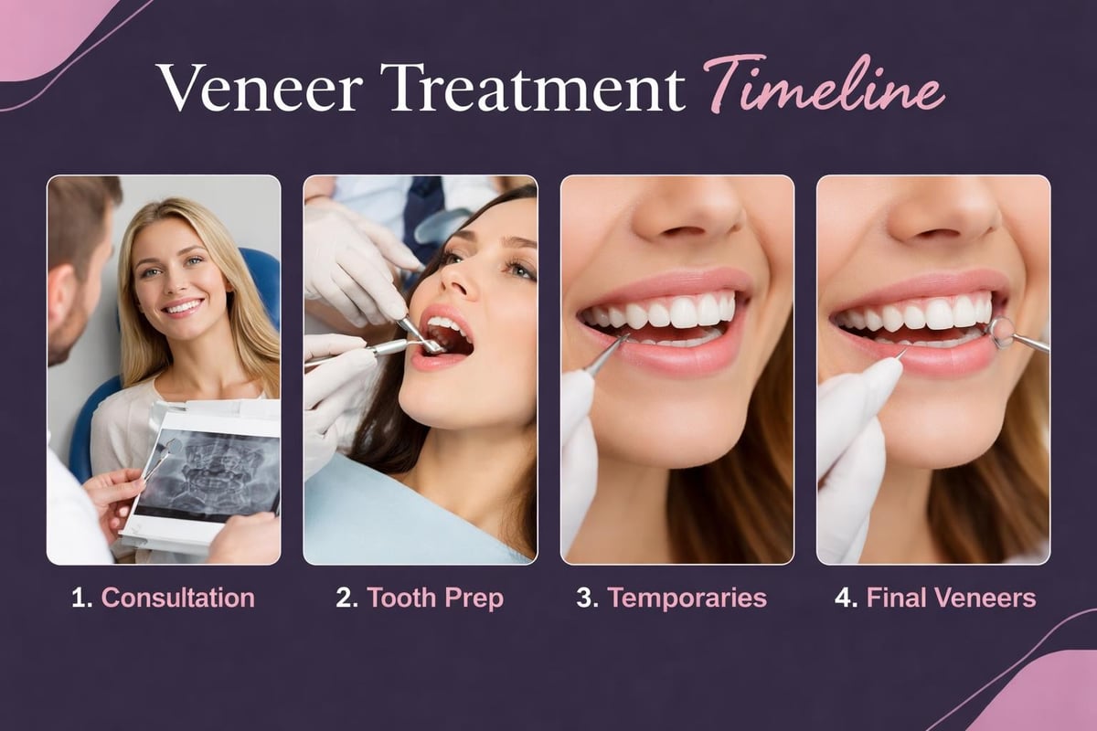 Veneer placement workflow