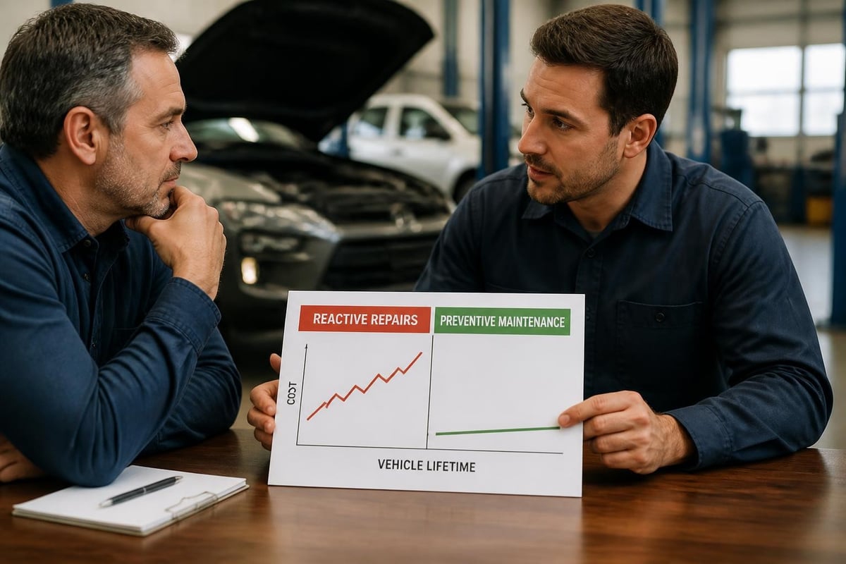 Service maintenance cost comparison