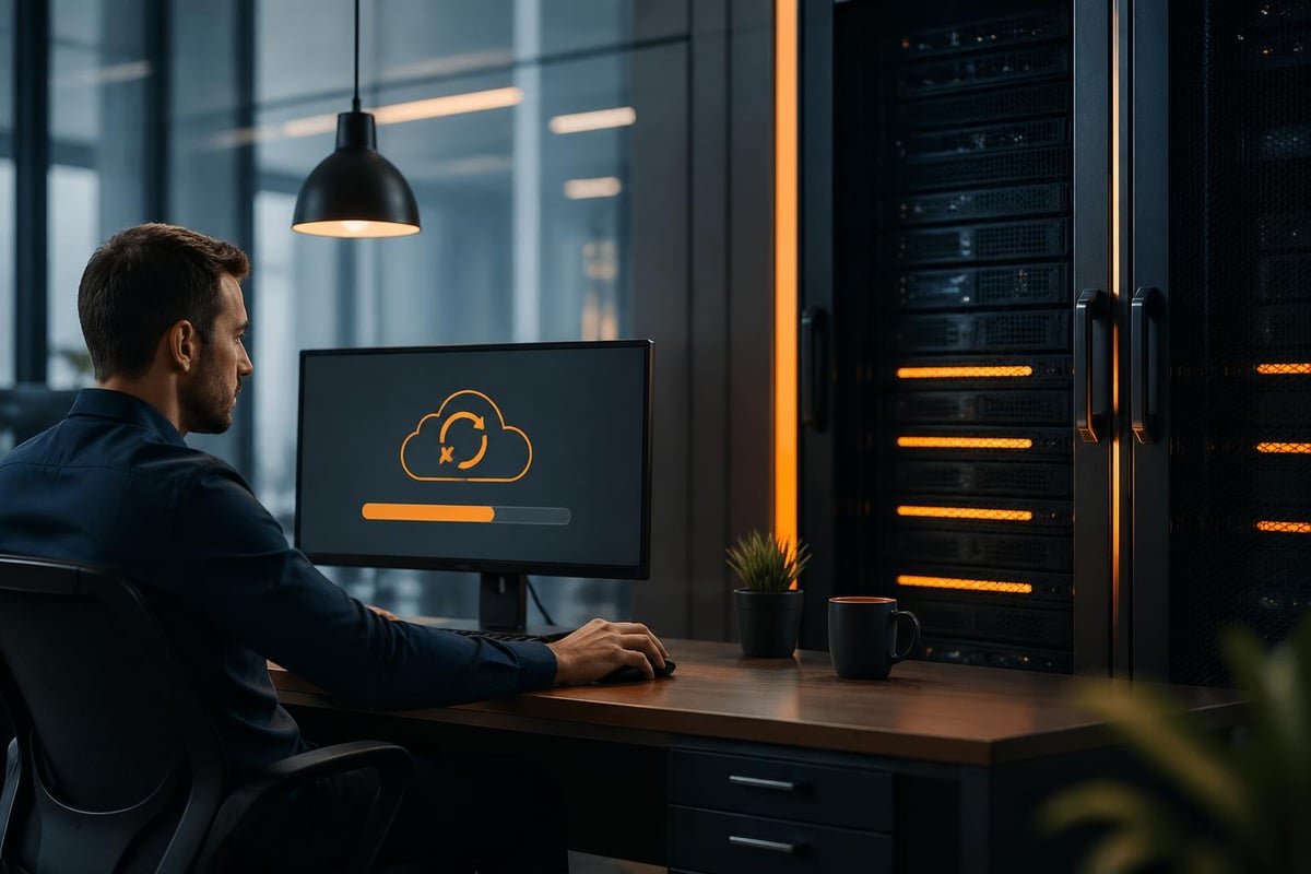 Continuous backup workflow