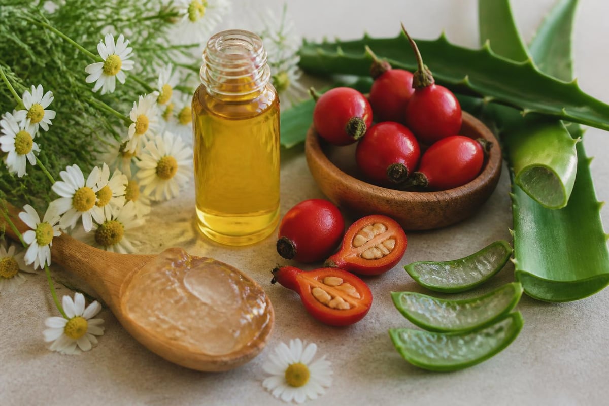 Natural skincare ingredients