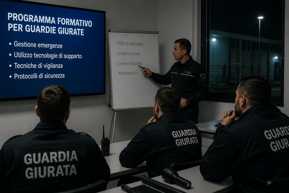 Formazione guardie notturne