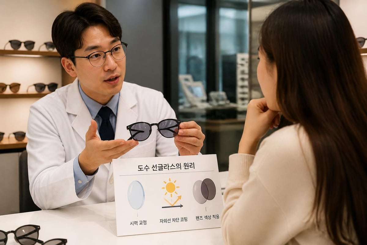 안경 선글라스 렌즈 기술