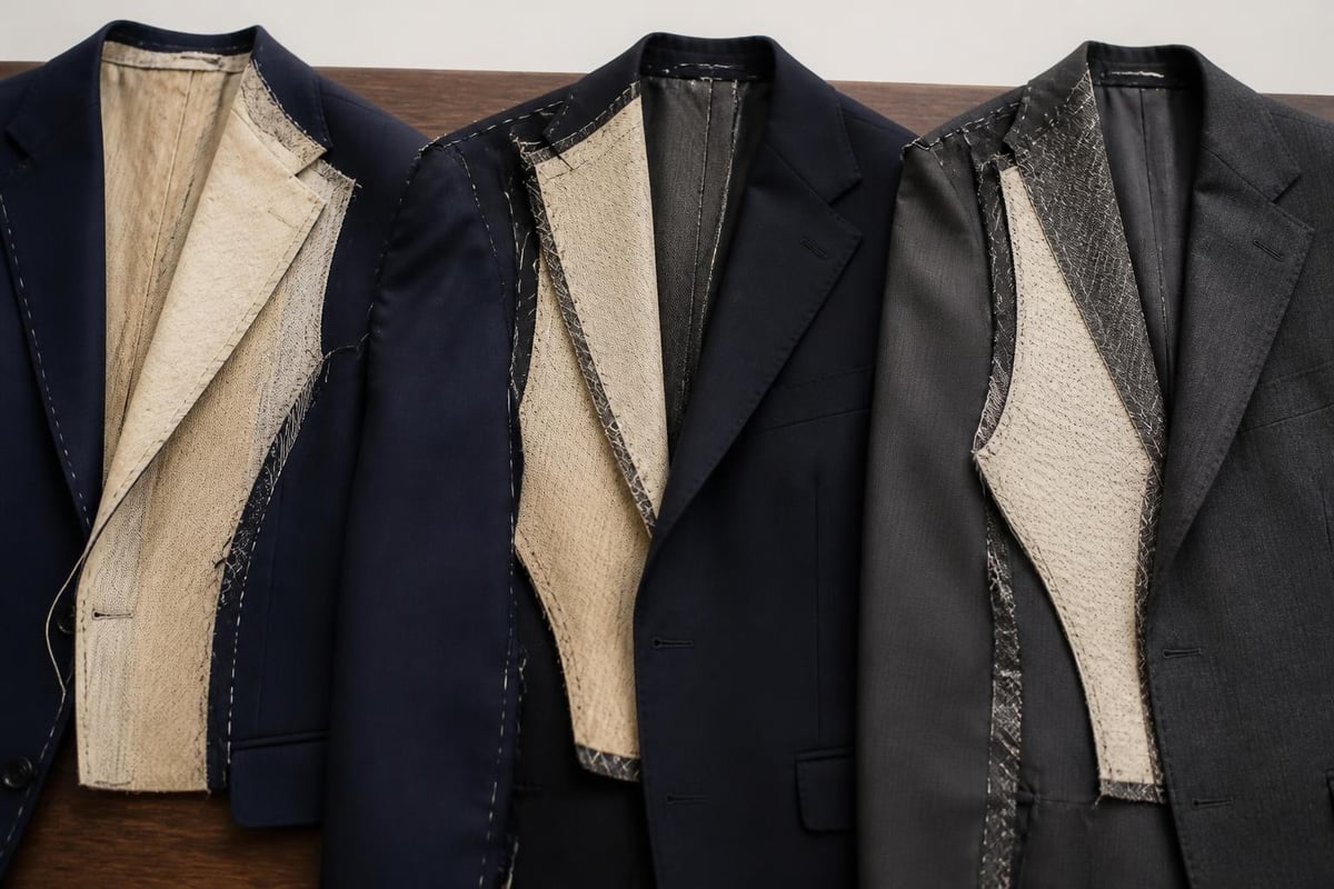 Suit construction methods