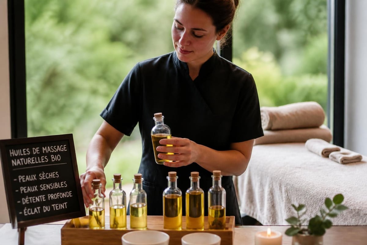 Seasonal massage oil protocols