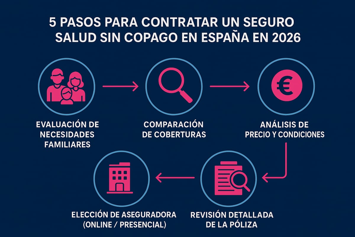 C&oacute;mo Contratar un Seguro de Salud Sin Copago en 2026