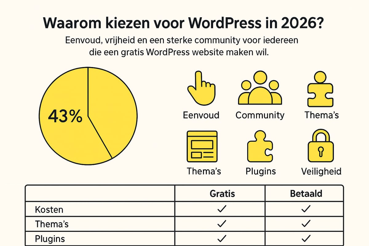 Waarom WordPress in 2026?