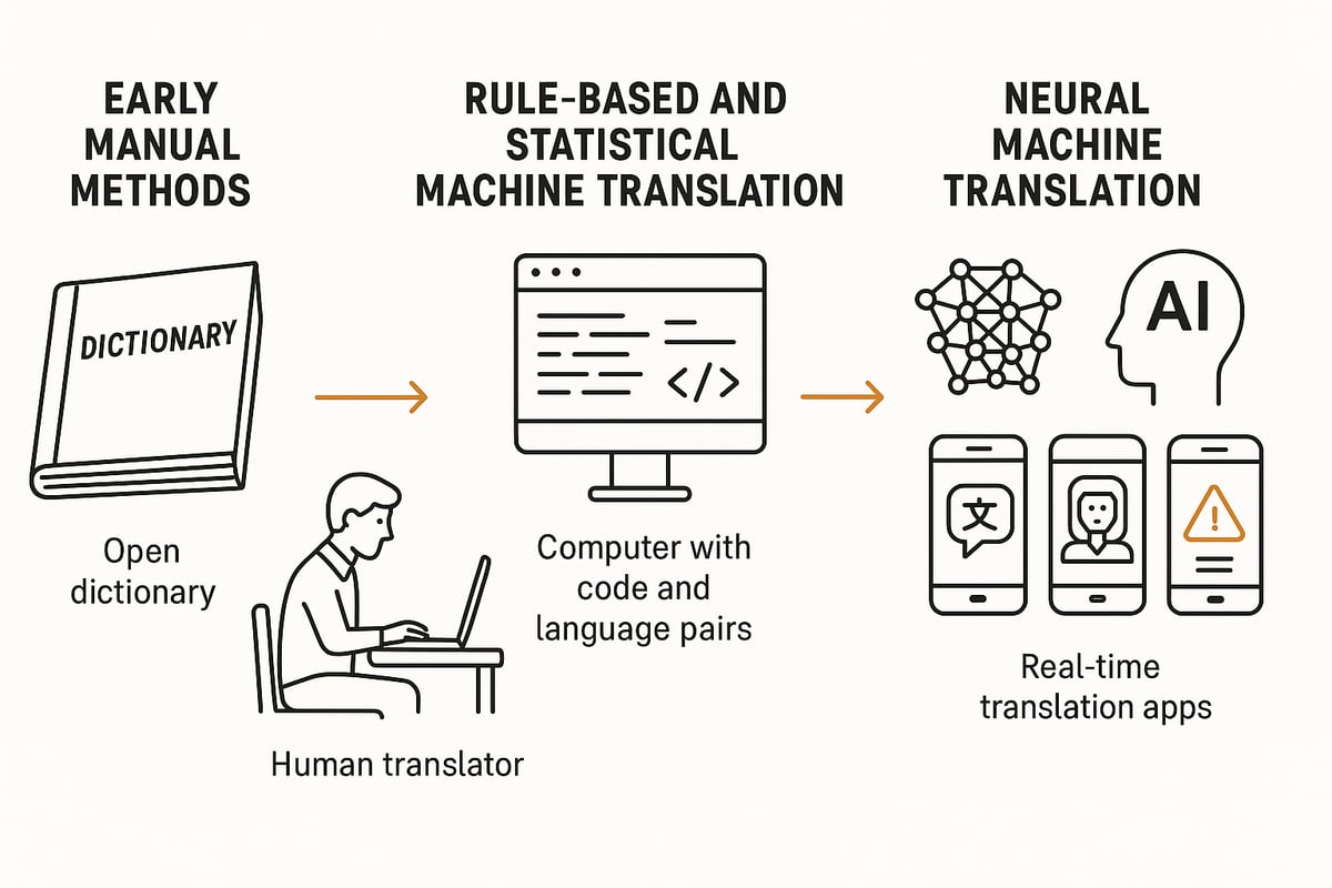 The Evolution of Text Translation: From Manual to AI-Powered Solutions