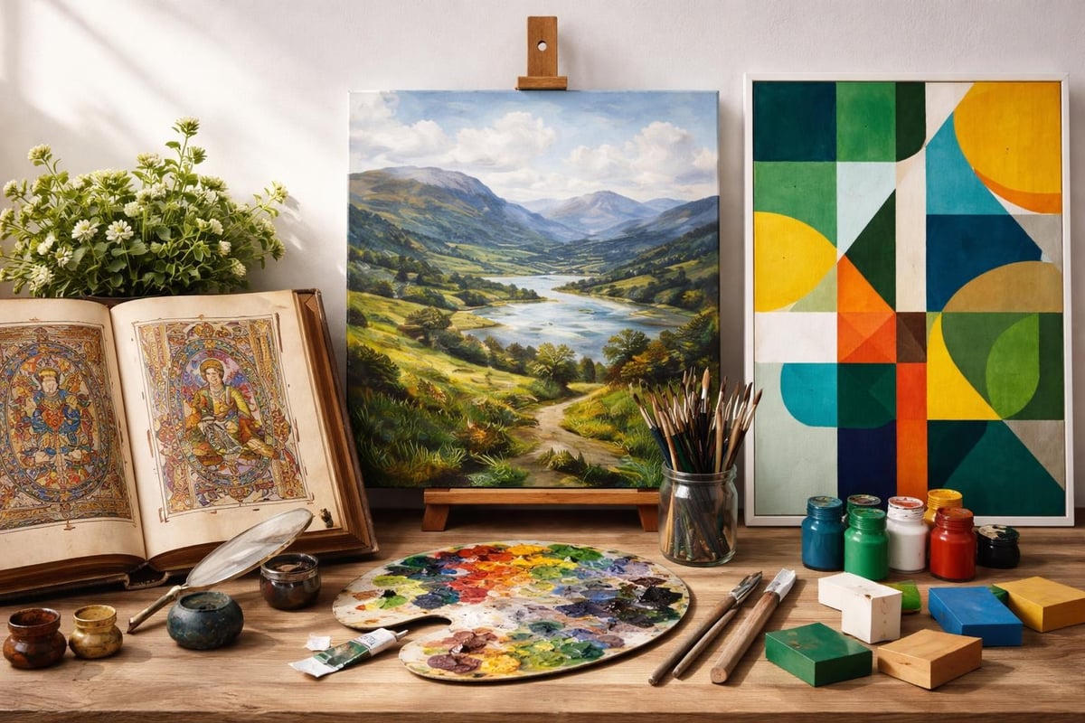 Irish artistic evolution