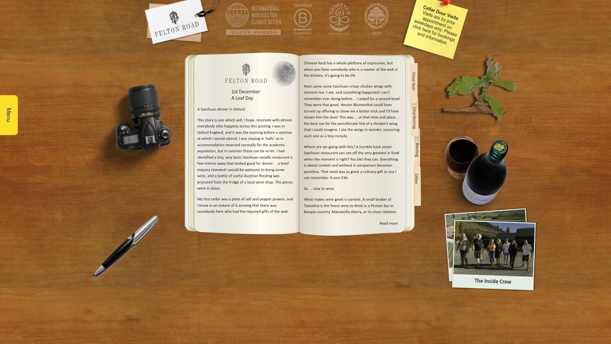 7 Essential Pinot Noir Recommendations for 2026 Wine Lovers - Felton Road Bannockburn Pinot Noir (Central Otago, NZ)