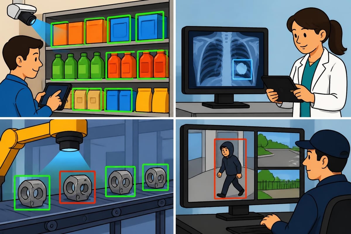 Computer vision applications across industries