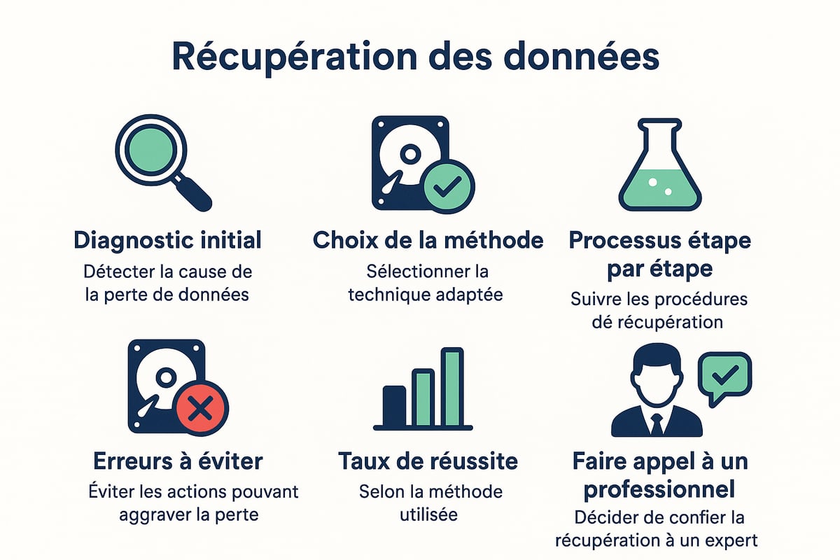 Les Étapes Clés de la Récupération des Données