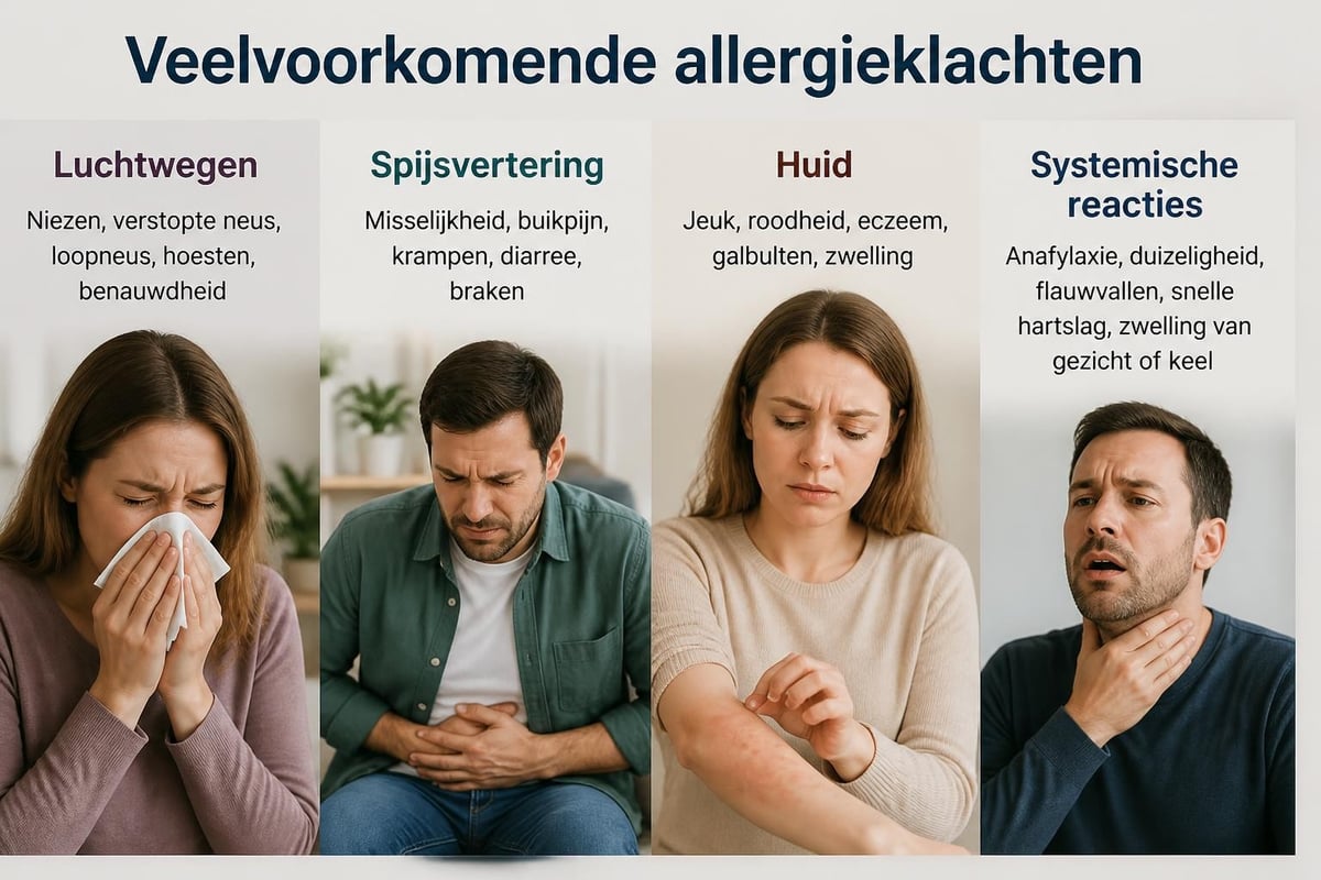 Allergie symptomen classificatie