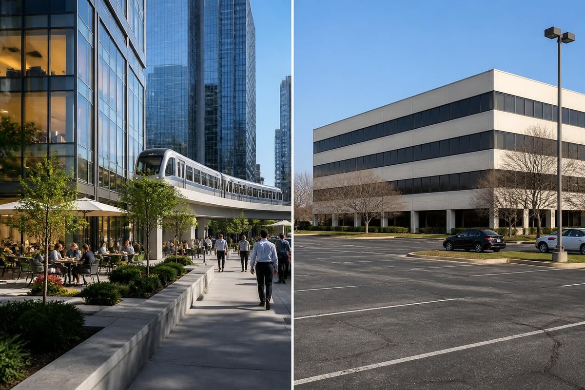 Office REIT performance factors