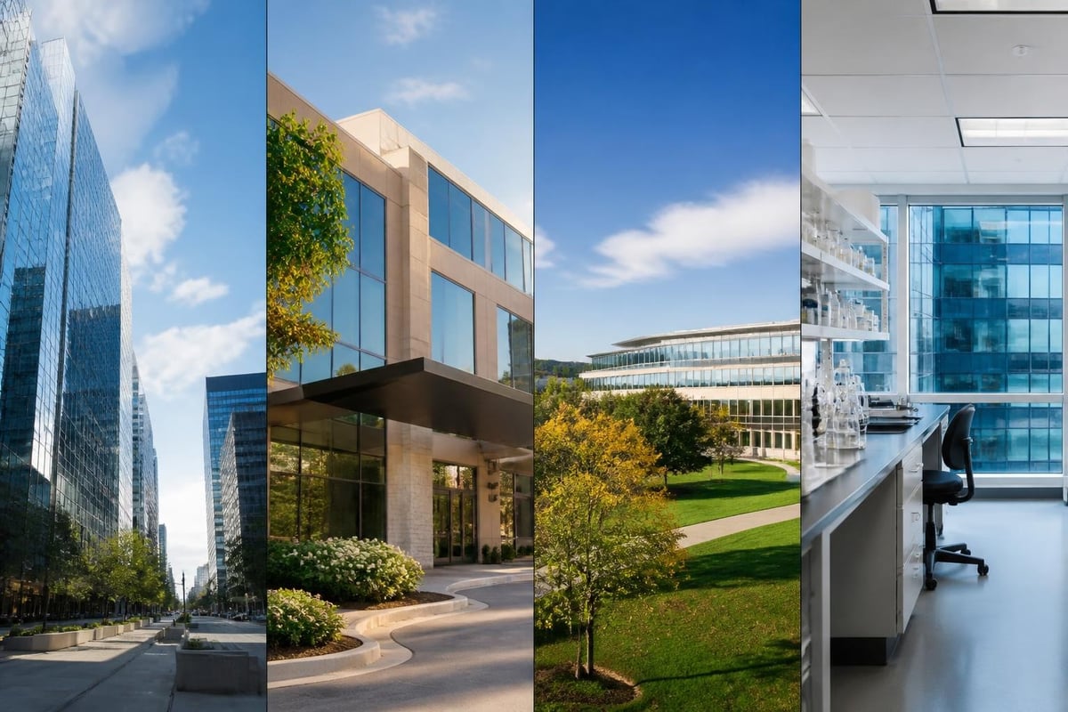 Office REIT market segments