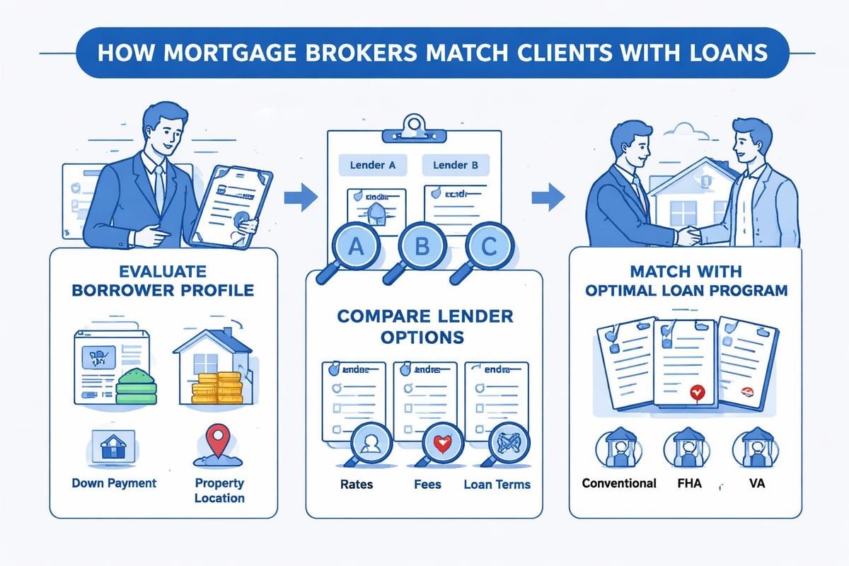 Mortgage broker workflow comparison