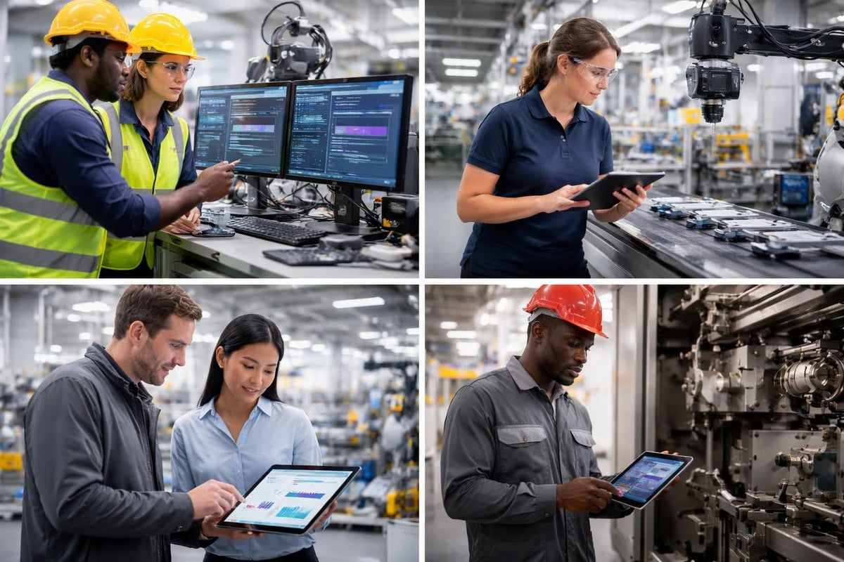 Manufacturing workforce and AI