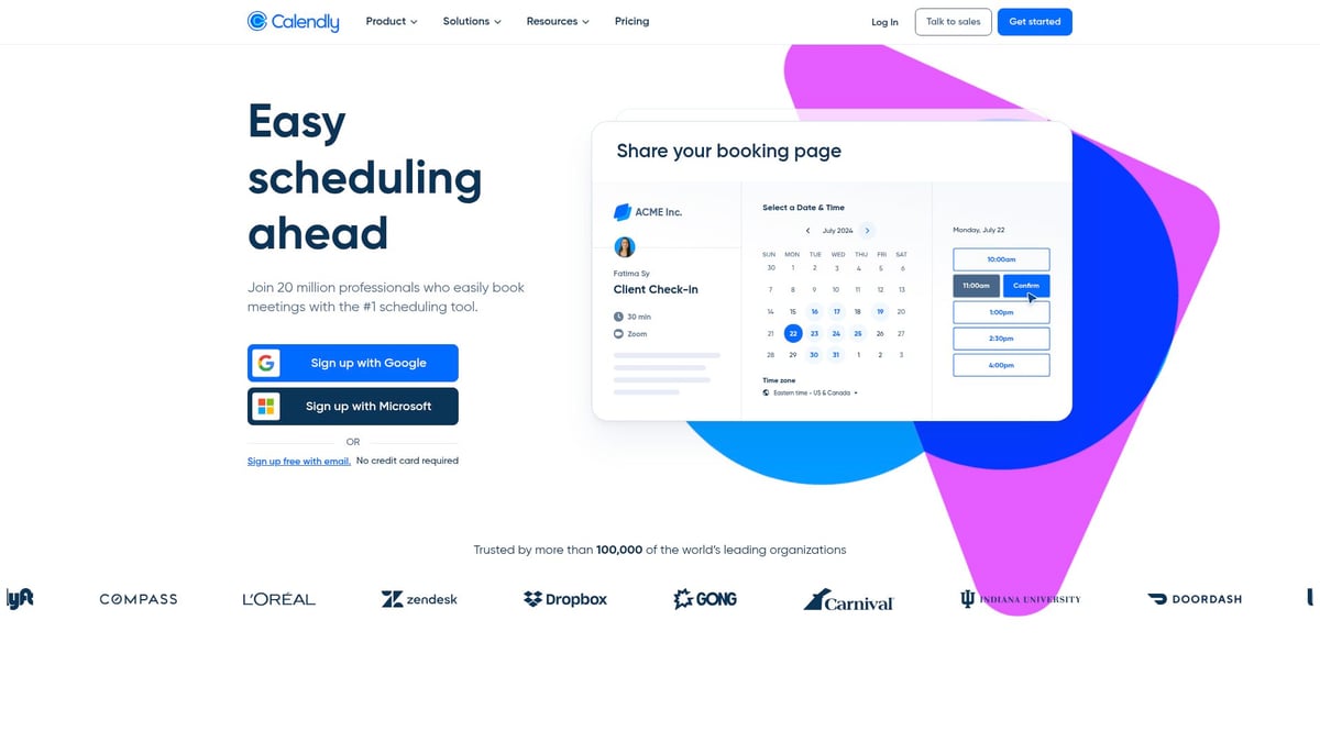 7 Top App Scheduling Solutions for Streamlined Planning 2025 - Calendly