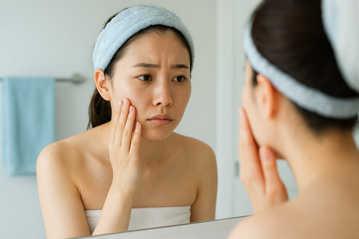 つっぱり肌セルフチェック＆診断ステップ