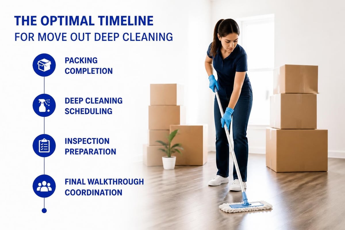 Move out cleaning timeline