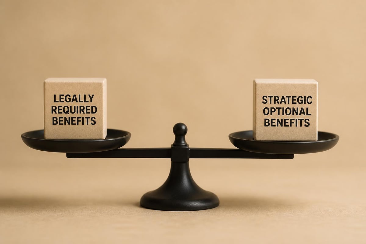 Mandatory versus optional employee benefits framework