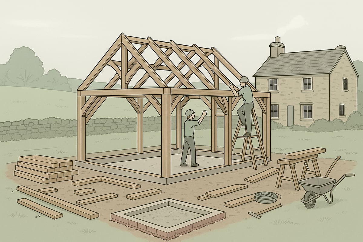 Building Your Garage Barn: Step-by-Step Process