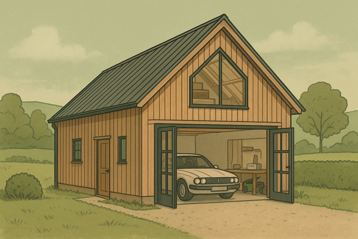 Designing Your Garage Barn: Aesthetic and Functional Choices