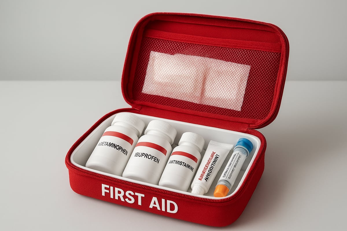 Core Medications Every First Aid Kit Should Have