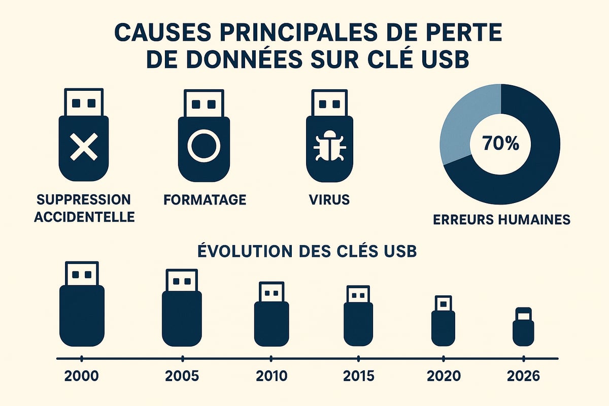 Comprendre la Perte de Données sur Clé USB