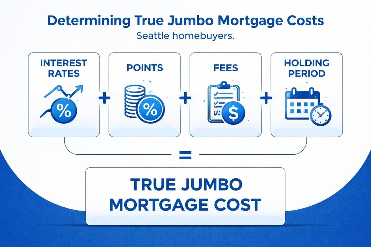 Total cost analysis for jumbo mortgages