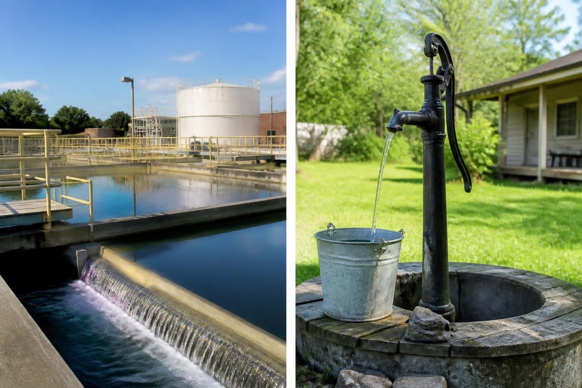 Domestic water source comparison
