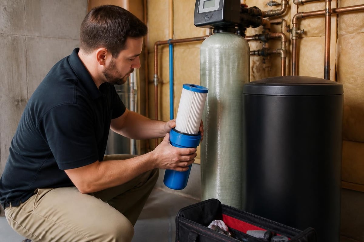 Treatment system maintenance