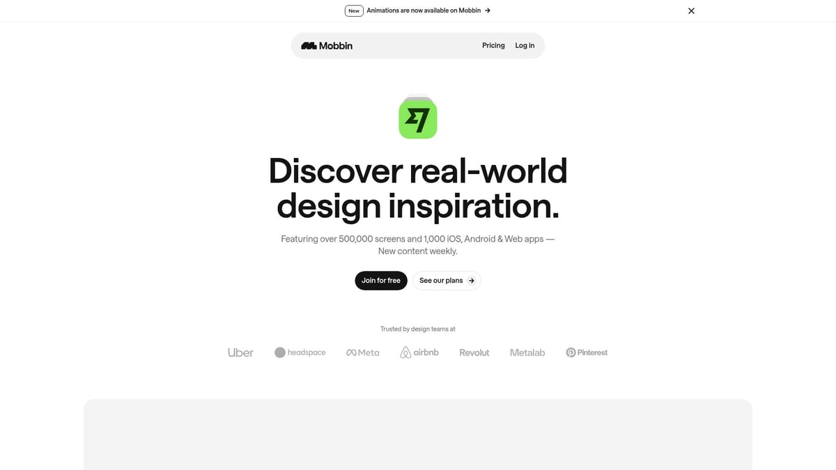 7 Inspiring SaaS Landing Page Designs to Try in 2026 - Mobbin
