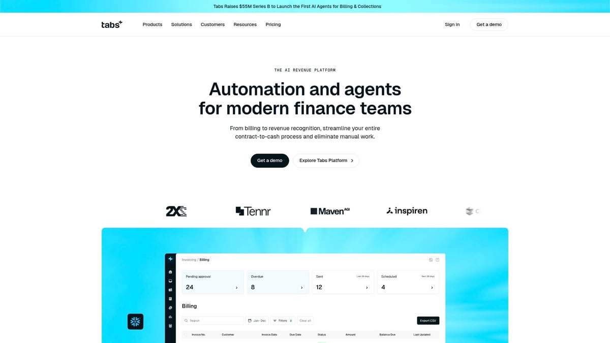 7 Inspiring SaaS Landing Page Designs to Try in 2026 - Tabs