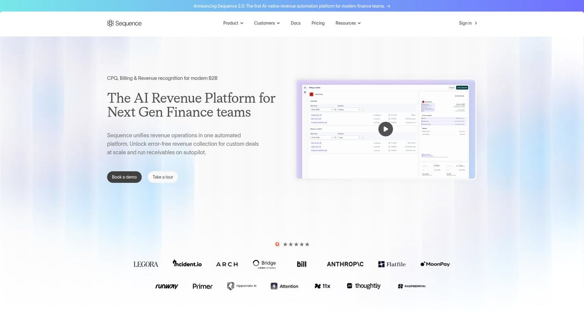 7 Inspiring SaaS Landing Page Designs to Try in 2026 - Sequence