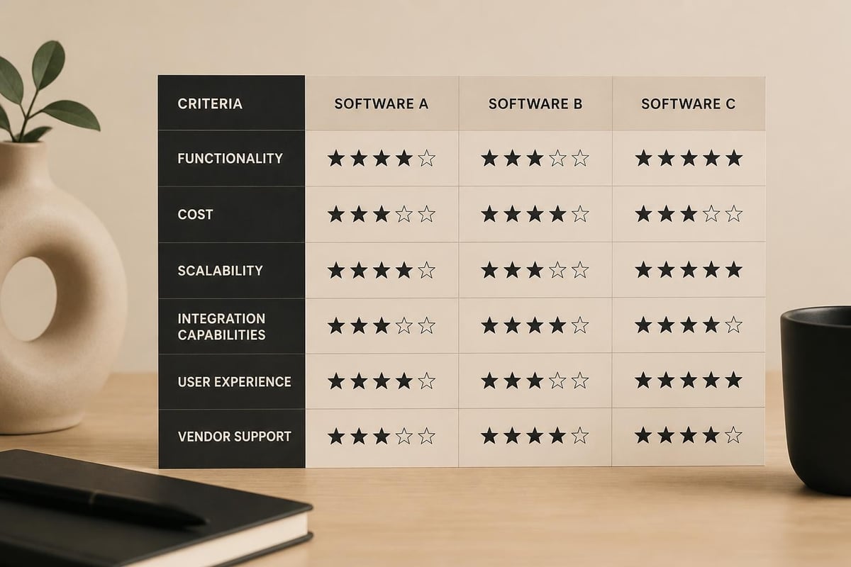 HR software selection criteria