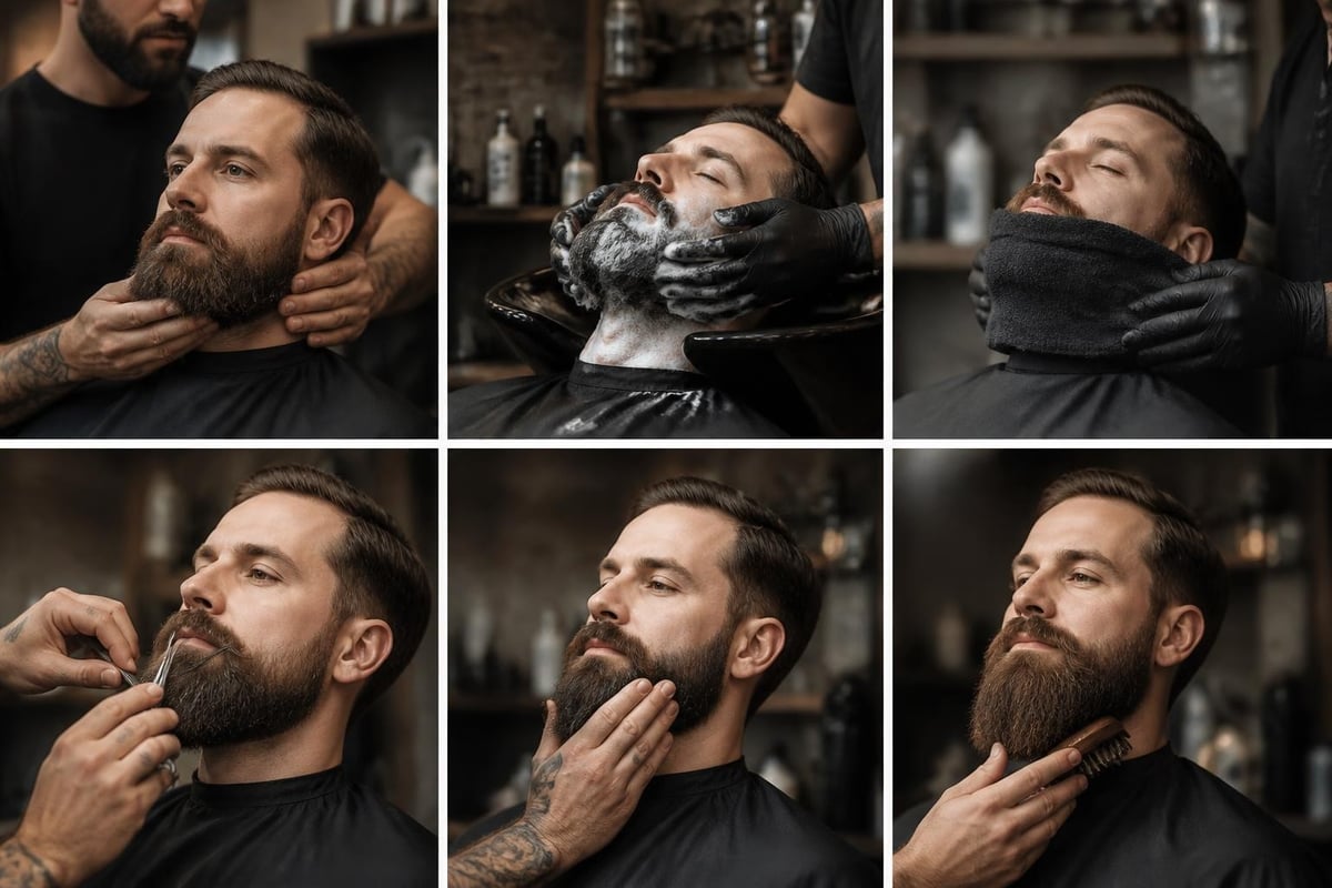 Professional beard salon services