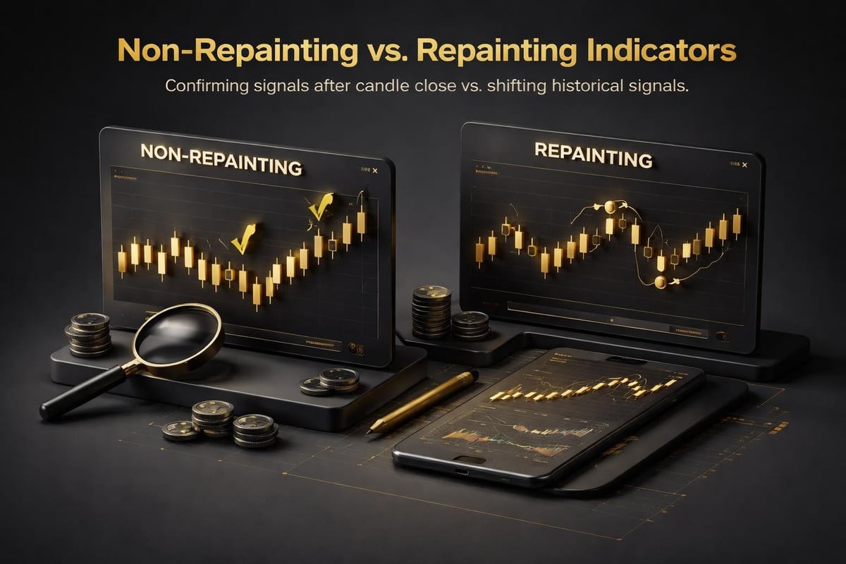 Non-repainting signal confirmation