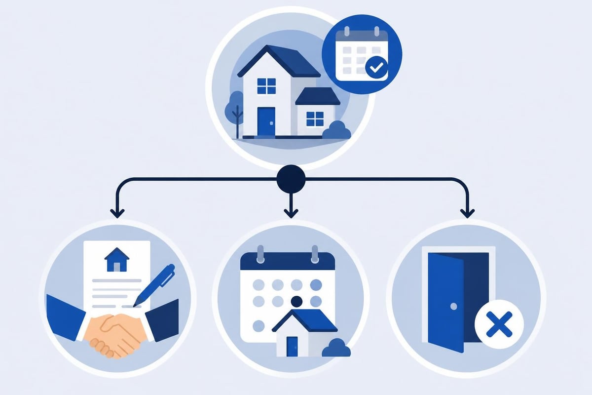 Fixed-term and periodic tenancy renewal pathways