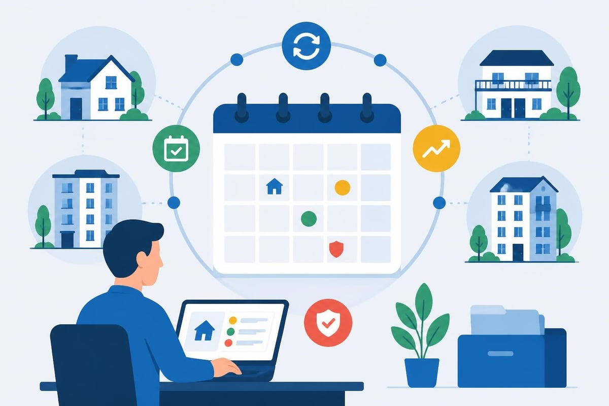Property portfolio renewal tracking