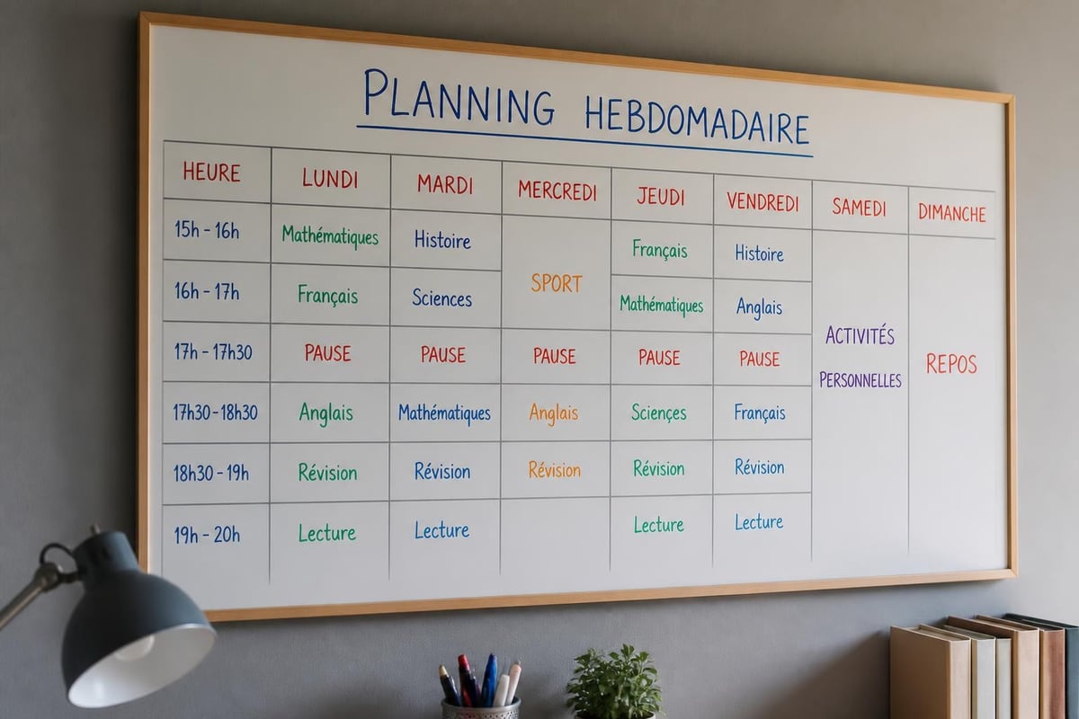 Organisation du temps de devoirs