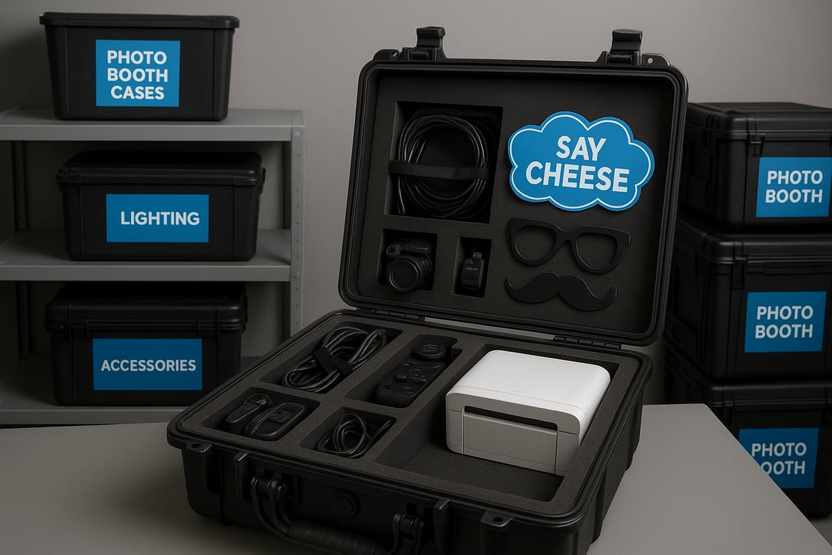 Smart Storage Solutions for Photo Booth Gear
