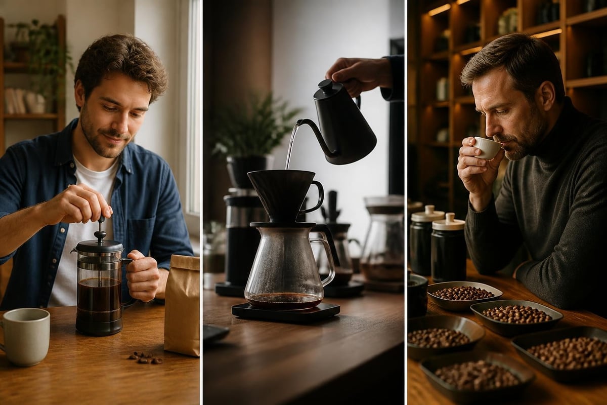 Coffee lover skill levels