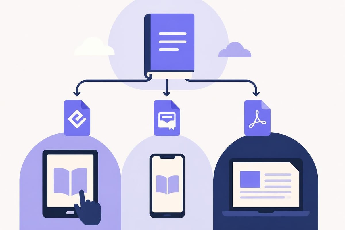 Ebook formats comparison