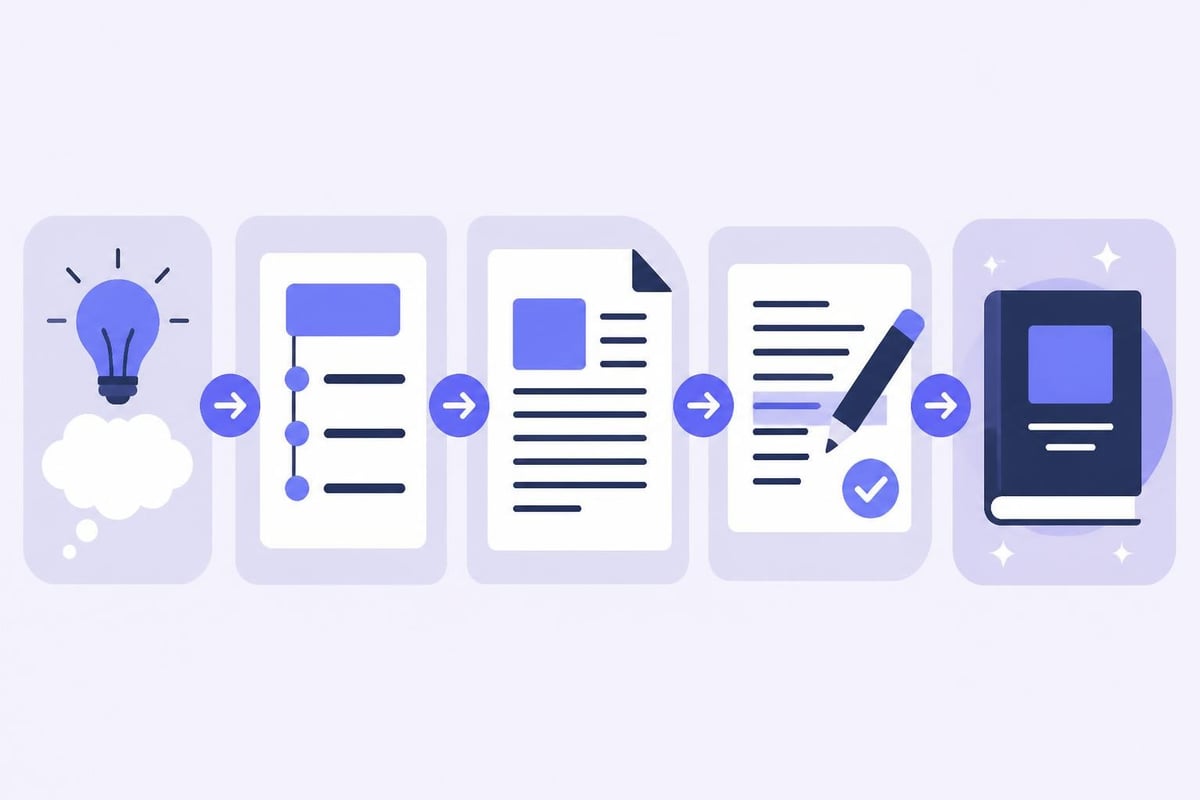 Writing workflow stages