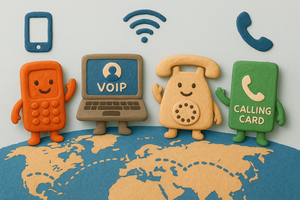 Comparing International Calling Methods: Pros, Cons, and Costs