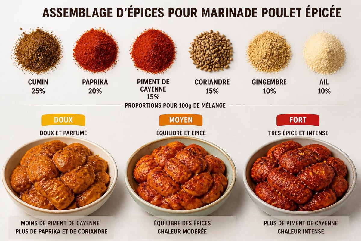 Épices pour marinade