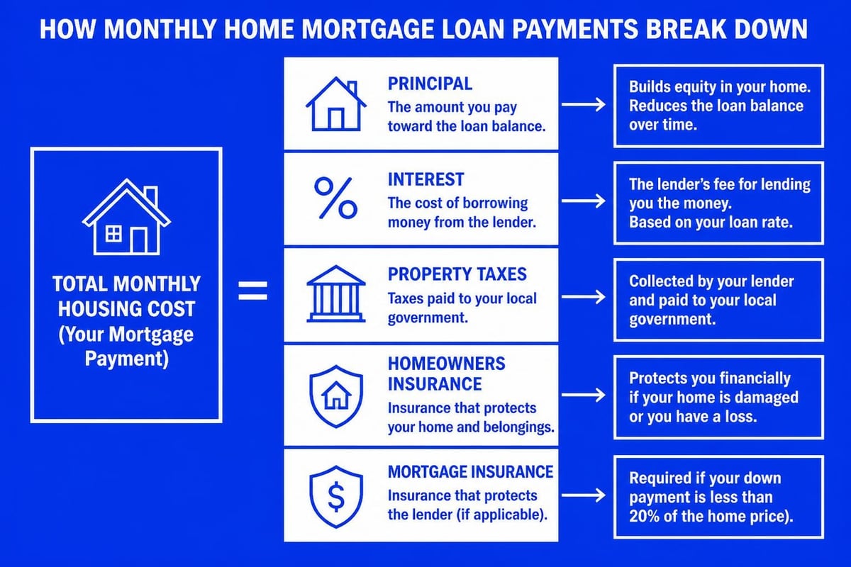 Mortgage payment components