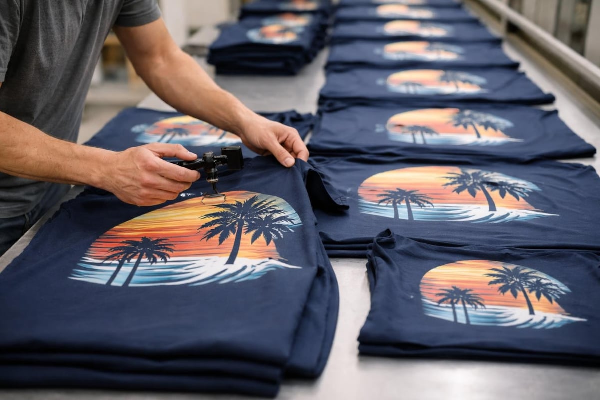 Screen printing quality inspection